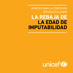 Aportes para la cobertura periodística sobre la rebaja de la edad de imputabilidad