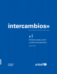Derecho penal juvenil y política penitenciaria