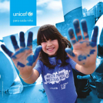 [Folleto institucional UNICEF en Uruguay]