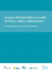 Impacto del femicidio en la vida de niñas, niños y adolescentes