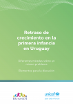 Retraso de crecimiento en la primera infancia en Uruguay