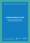 Interés superior del niño