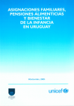 Asignaciones familiares, pensiones alimenticias y bienestar de la infancia en Uruguay