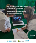 The role of teachers in the context of the COVID-19 pandemic. Summary