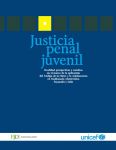 Justicia penal juvenil