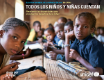 2014 En cifras. Todos los niños y niñas cuentan
